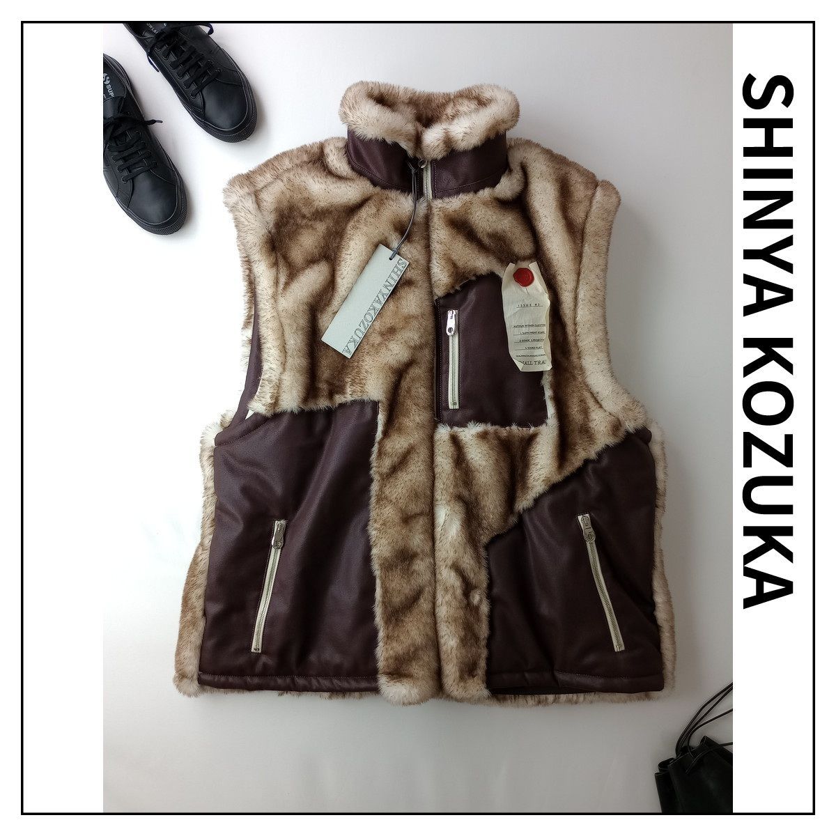 新品 23AW 定価79200円 SHINYA KOZUKA シンヤコヅカ SMALL 新品 23AW 定価79200円 SHINYA KOZUKA シンヤコヅカ SMALL