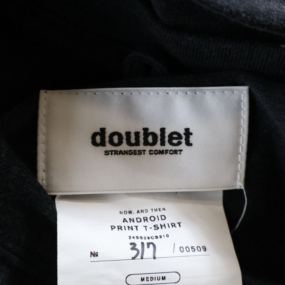 doublet (ダブレット) 24SS ANDROID PRINT T-SHIRT 半袖Tシャツ