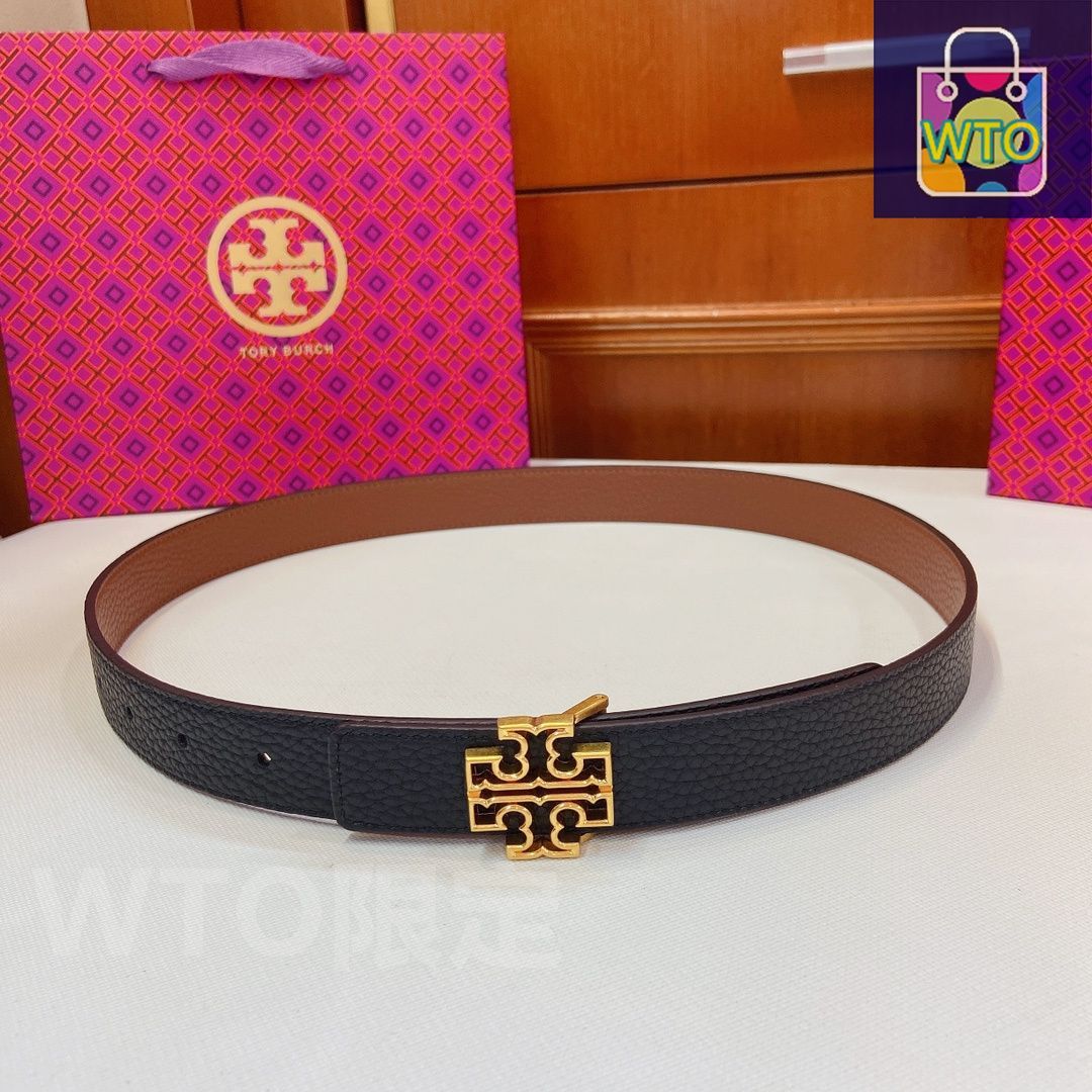 今日 Tory Burch トリー バーチ ダブルフェイスベルト