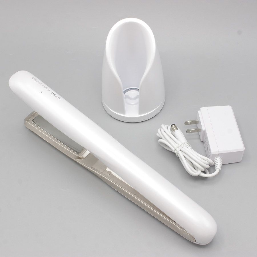 美品】CARE PRO DEEP 超音波アイロン CUI-01 for hair