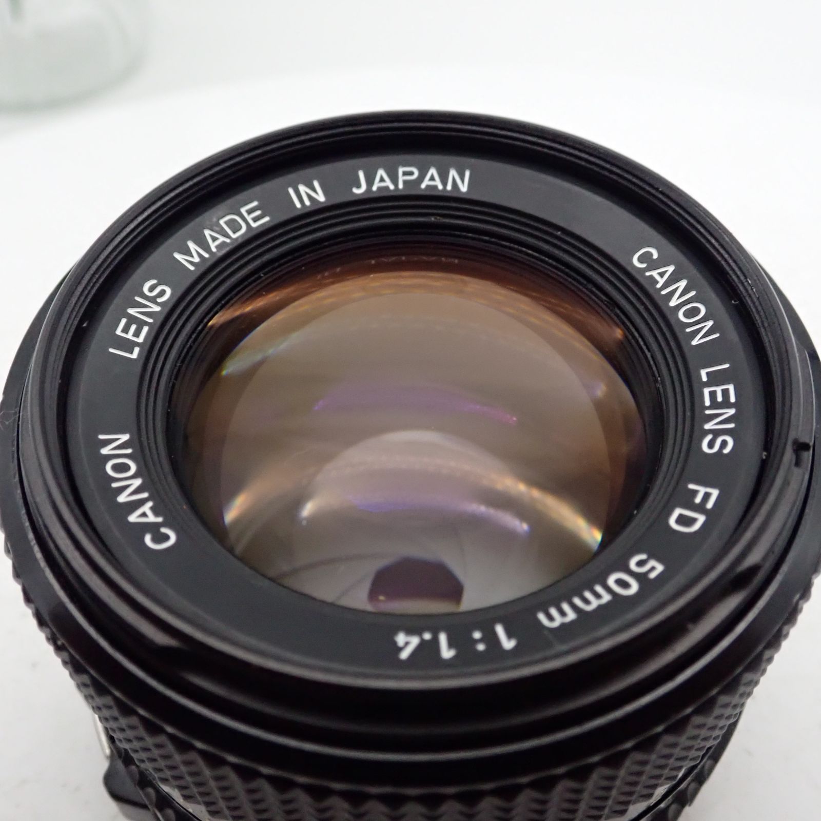良品 Canon A-1 一眼レフフィルムカメラ New FD NFD 50mm f1.4 標準 単