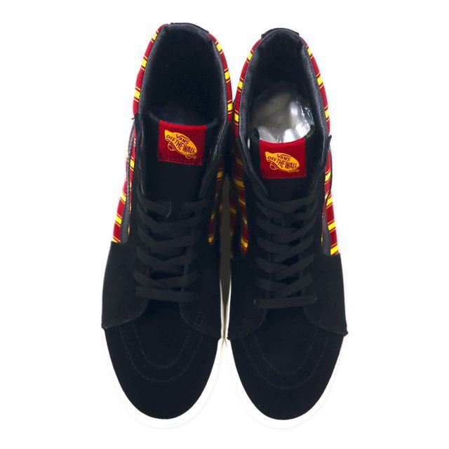 VANS × HARRY POTTER スケートハイ SK8-HI ハイカットスニーカー 30cm スエードレザー キャンバス ハリーポッター GRYFFINDOR 721356