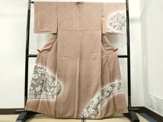 平和屋着物○染色作家 林淳一 訪問着 辻が花 手描き 暈し染め