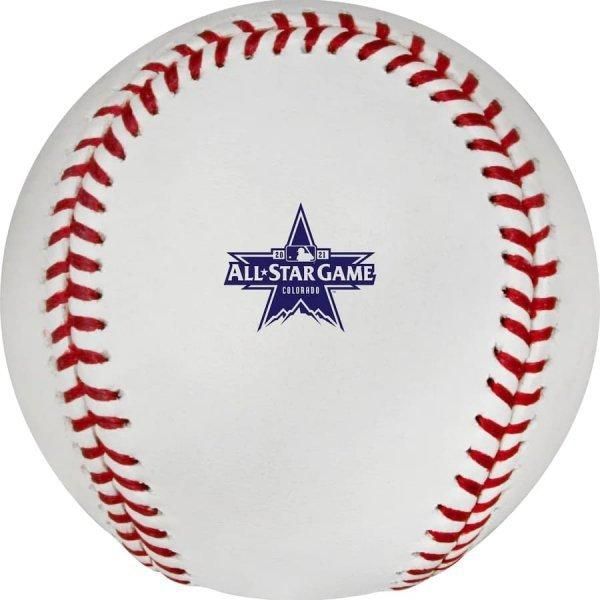 【新品】2個 2021年 MLBオールスター公式球＆大谷選手プリントボールセット 0 MLB &大谷翔平選手出場記念ボール MLBオールスターゲーム公式