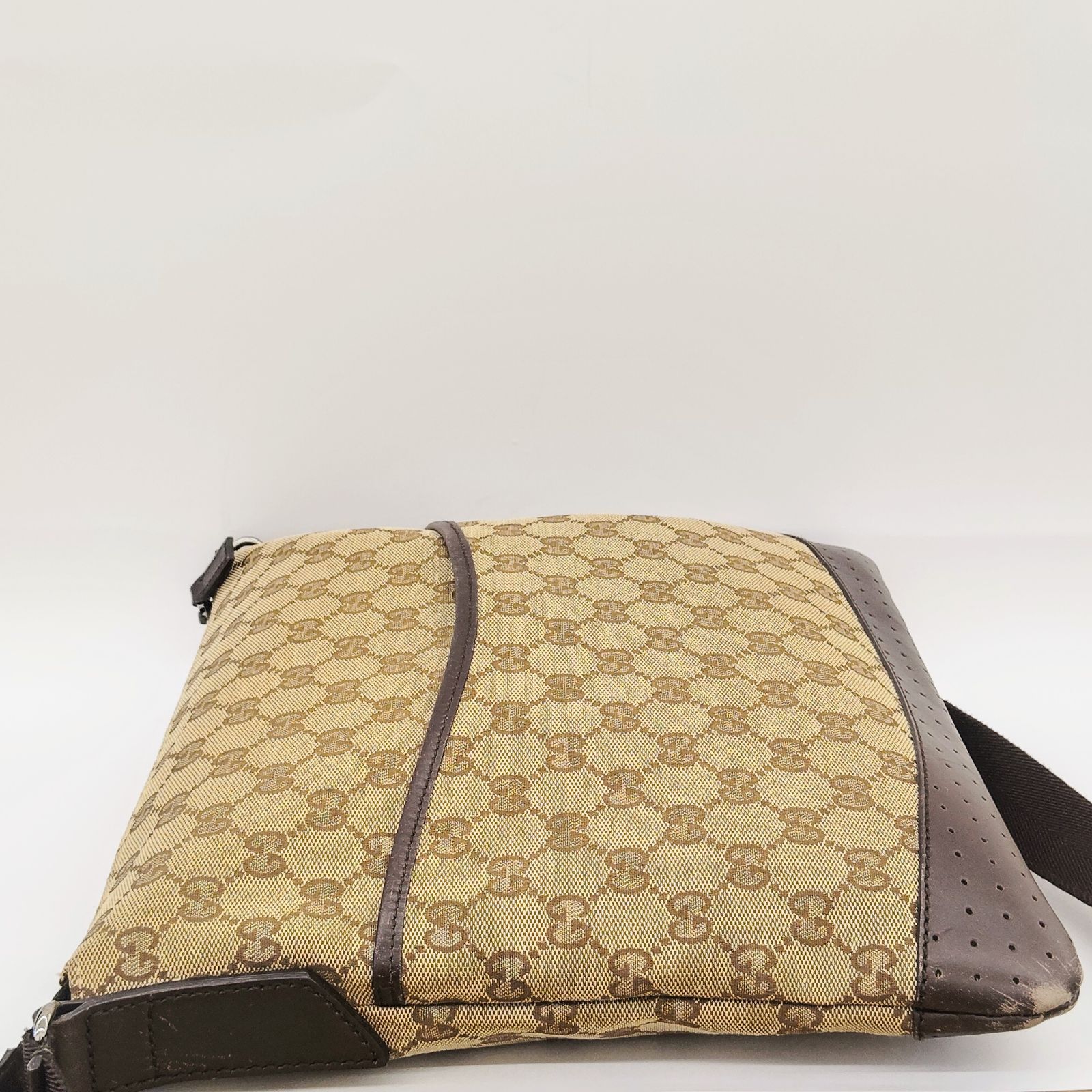 グッチ ショルダーバッグ サコッシュ GG キャンバス 145857 GUCCI（グッチ） ショルダーバッグ サコッシュ GG キャンバス