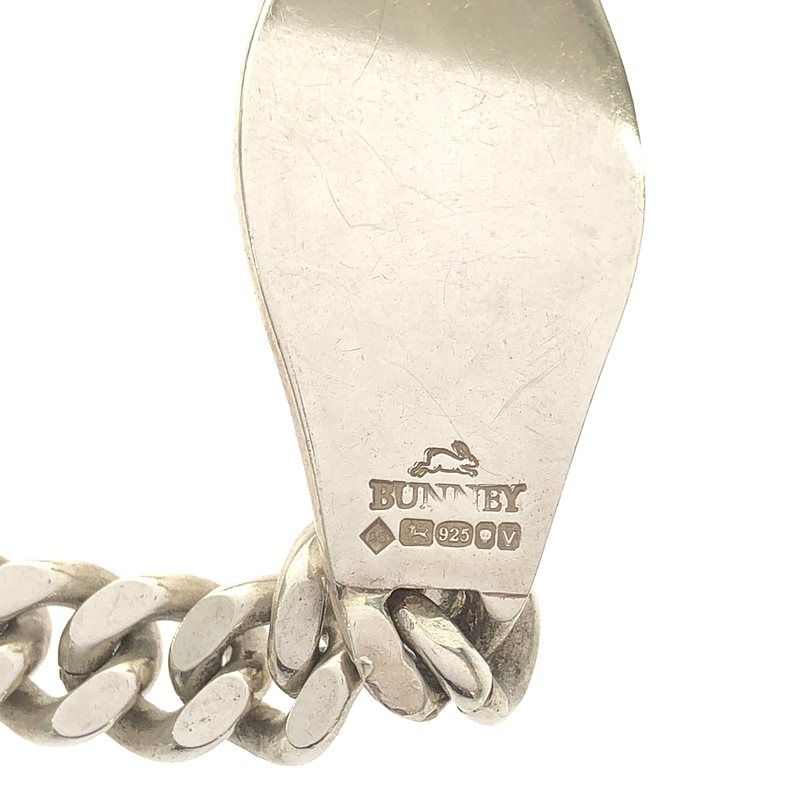 BUNNEY / バニー | SINGLE TOUR BELT IDENTITY CHAIN silver 925