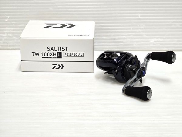 ダイワ Daiwa ベイトリール 左ハンドル 23 ソルティスト TW 100XHL PE SPECIAL 箱あり 〇YR-18819〇