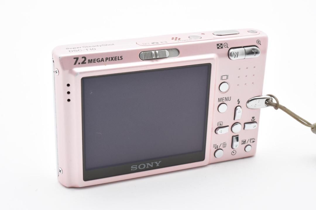 作動品】SONY Cyber-shot DSC-T10 ピンク 動作品】SONY Cyber-shot DSC