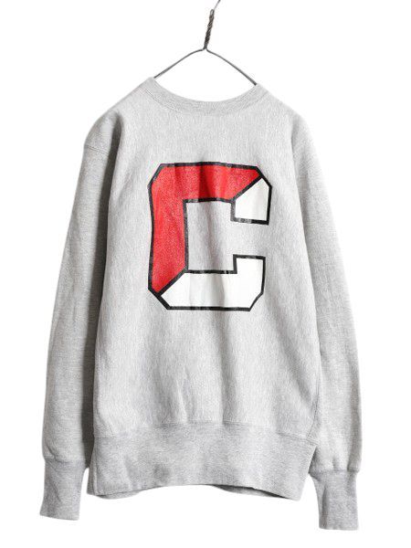 90's チャンピオン リバースウィーブ カレッジプリント スウェット
