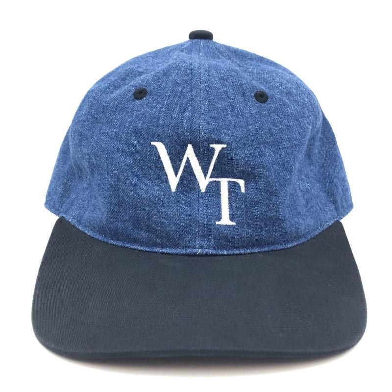 W TAPS W TAPS 22AW ロゴ刺繍 デニムベースボールキャップ インディゴ size00 222HCDT-HT14 ダブルタップス 24 240024526005