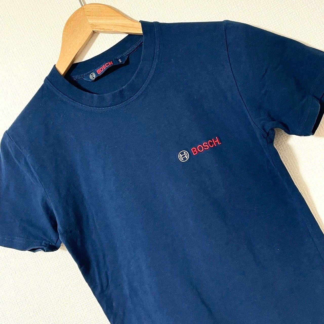 レア◎企業物◎チビT◎【BOSCH】ボッシュ 半袖 Tシャツ ネイビー 紺 