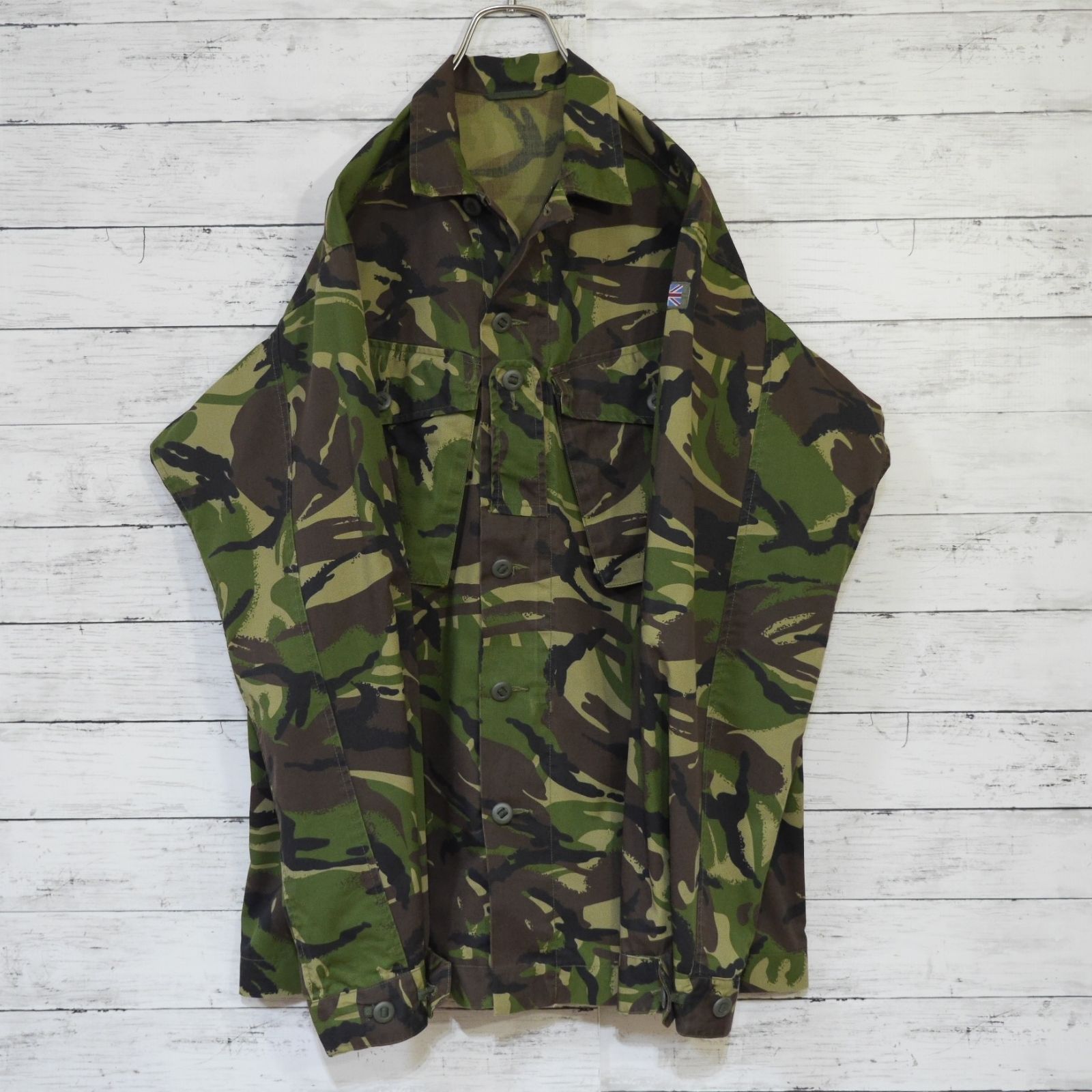 【British Army イギリス軍】コンバットジャケット カモ 迷彩 DPM British Army イギリス軍 ミリタリージャケット DPM迷彩 DPMカモ UK