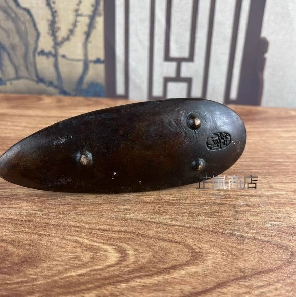 銅 細工 茶道具 香道具 一葉の仏舟 香挿し 現代工芸品 美術品