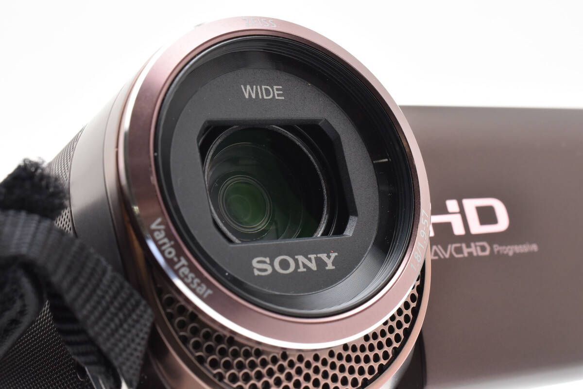 ソニー SONY HDビデオカメラ Handycam HDR-CX480 ボルドーブラウン