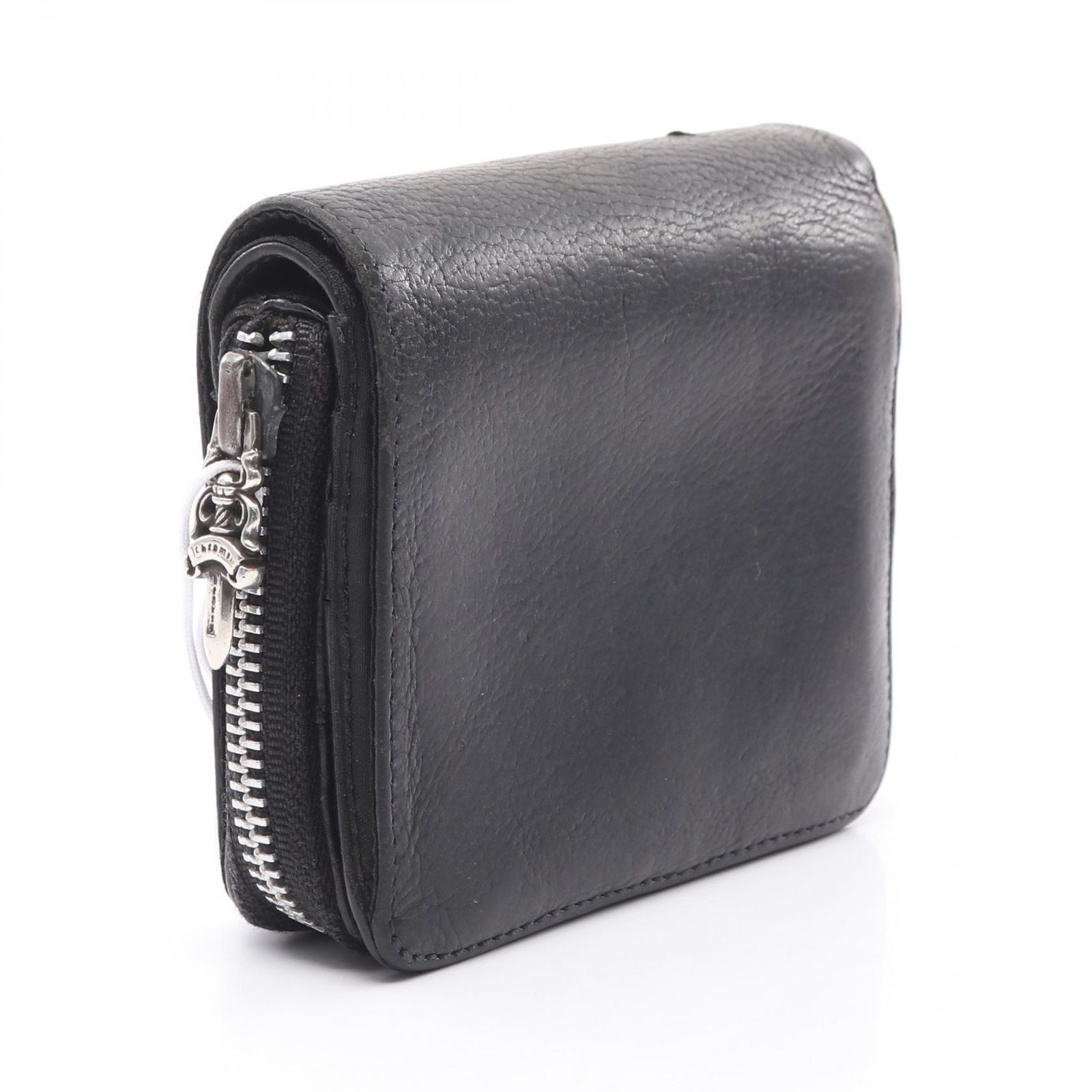 CHROME HEARTS クロムハーツ スクエア ジップ ビル ラウンドジップ  