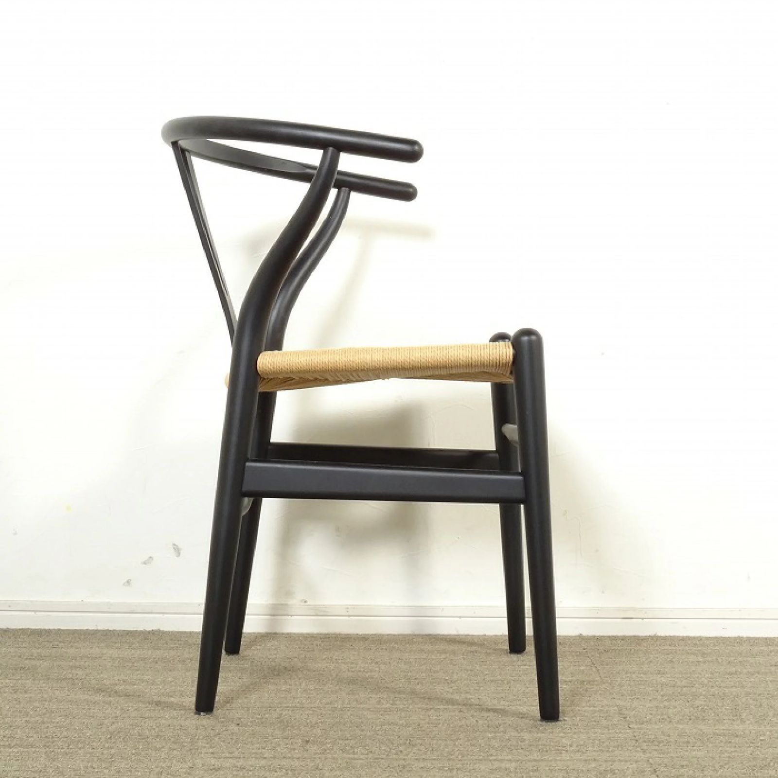 CARL HANSEN & SON Yチェア ブラック CH24 ブラック CARL HANSEN & SON