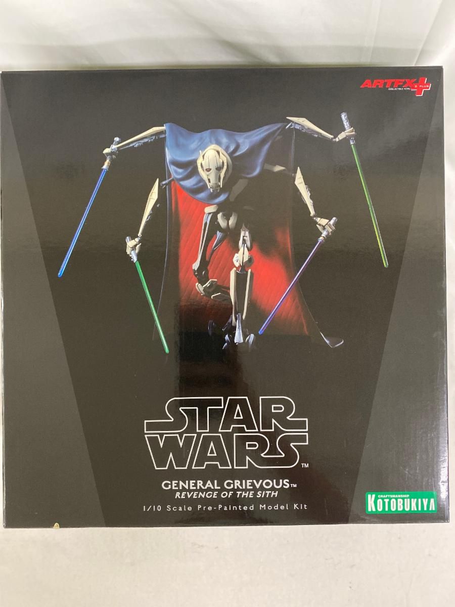 フィギュア　ARTFX+ グリーヴァス将軍 「スター・ウォーズ」 1/10 塗装済み簡易組立キット Amazon.co.jp: コトブキヤ スター・ウォーズ ARTFX+