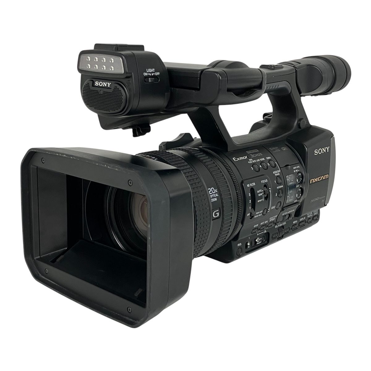 SONY ソニー HXR-NX3 NXCAM カムコーダー 2015年製 業務用 プロ用 ビデオカメラ 映像制作機器 Y10007617