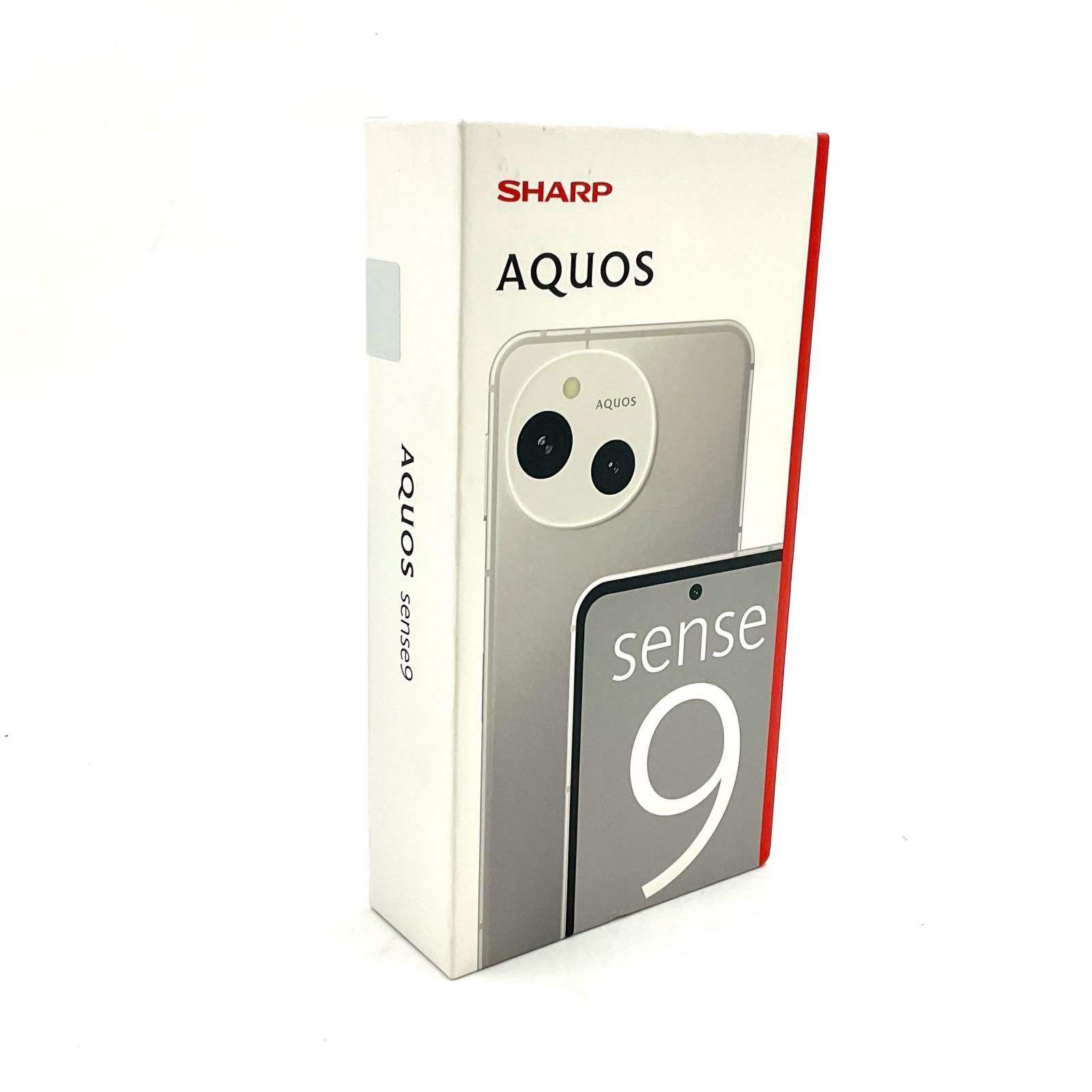 【新品未開封】SIMフリー AQUOS sense9 ホワイト SH－M29 シャープ AQUOS sense9 SH-M29 256GB SIMフリー [ホワイト] 価格
