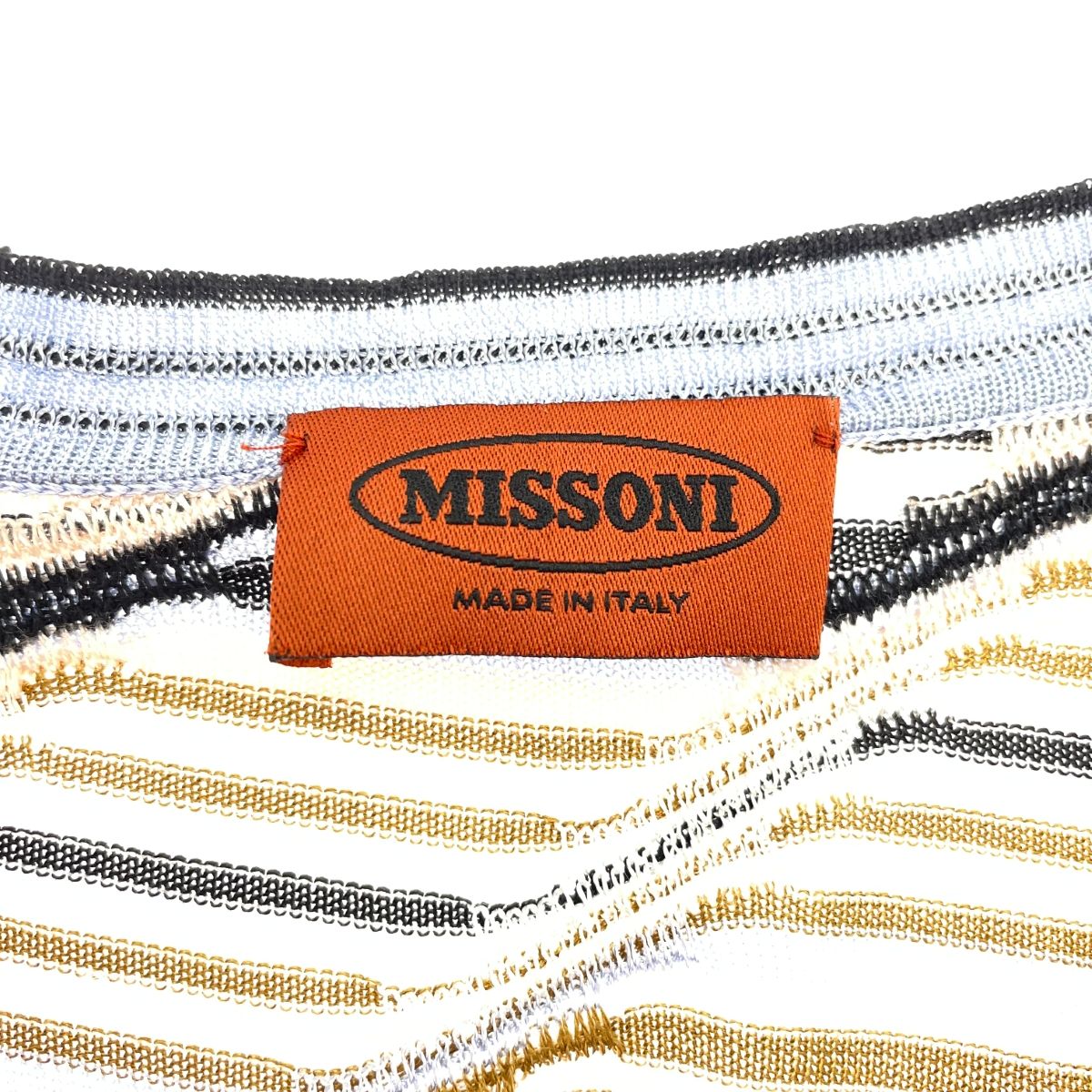MISSONI ミッソーニ カーディガン サイズ:21 マルチカラー シルク