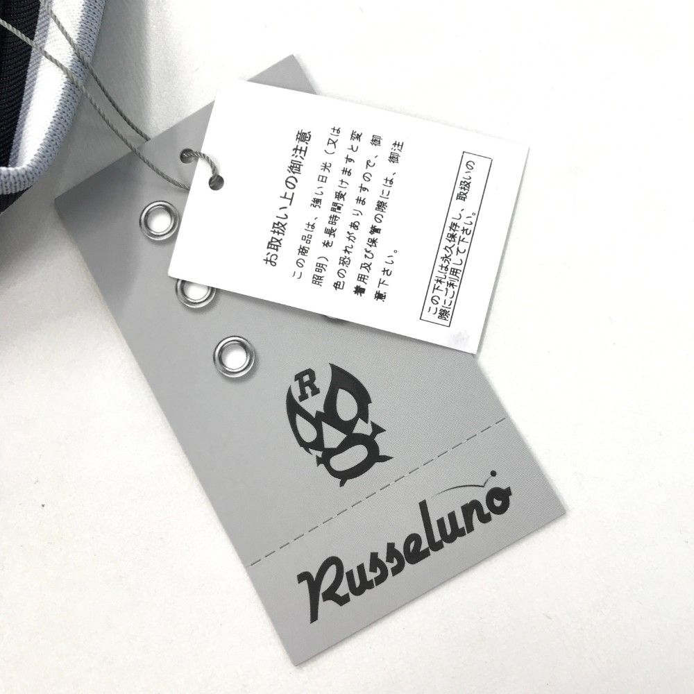 サイズ：4 RUSSELUNO ラッセルノ 半袖ポロシャツ ルチャ ブラック系