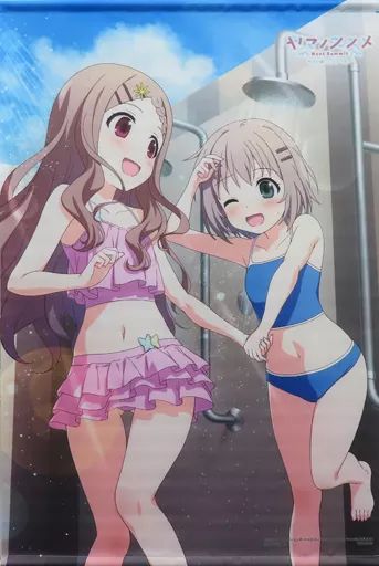 中古】タペストリー 雪村あおい＆青羽ここな 描き下ろしB2タペストリー