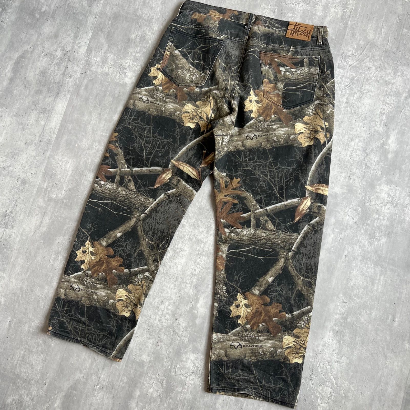 デニムパンツ ステューシー リアルツリー パンツ stussy ステューシー 