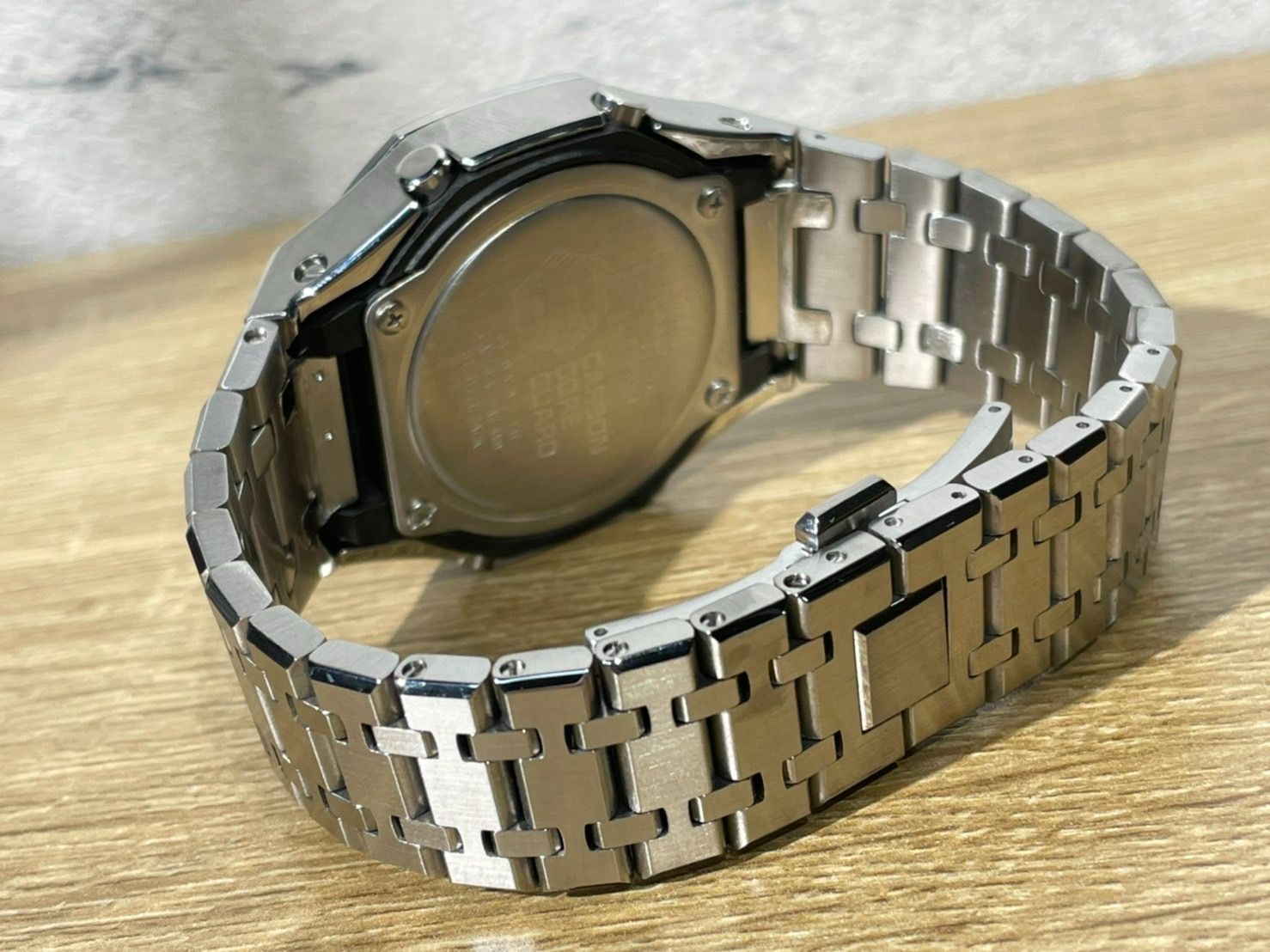 カシオ Gショック フロステッドシルバー GA2100-1A - メルカリ