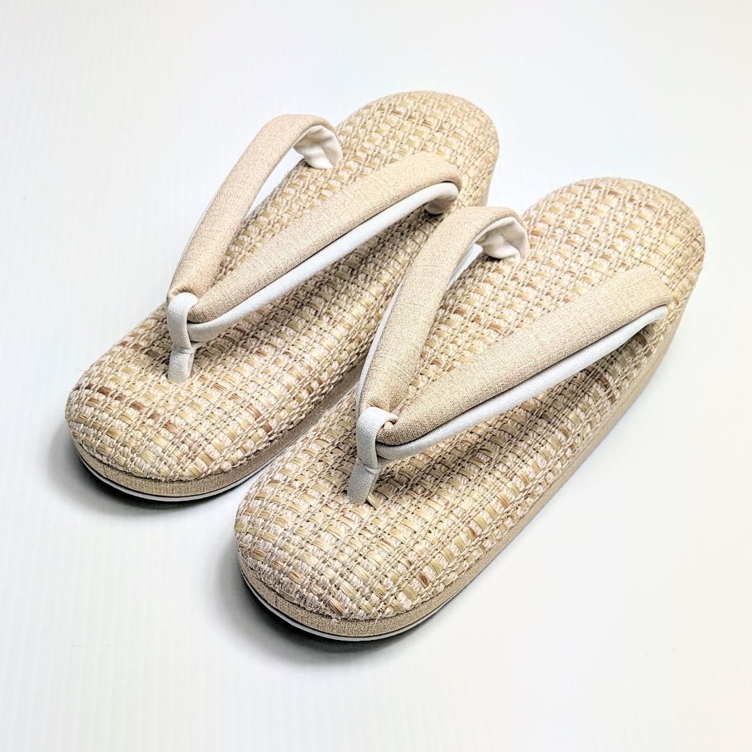 和装 草履 紗織 ブランド カジュアル 低反発 ベージュ M/Lサイズ u99 クーポンご利用で最大10％OFF!草履 成人式 振袖 M L