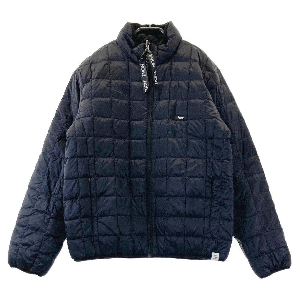 サイズ：L PACIFIC GOLF CLUB　パシフィック ゴルフクラブ ×TAION リバーシブル ダウンジャケット  ブラック系 [240101404732] ゴルフウェア レディース ストスト サイズ：L PACIFIC GOLF CLUB パシフィック ゴルフクラブ ×TAION