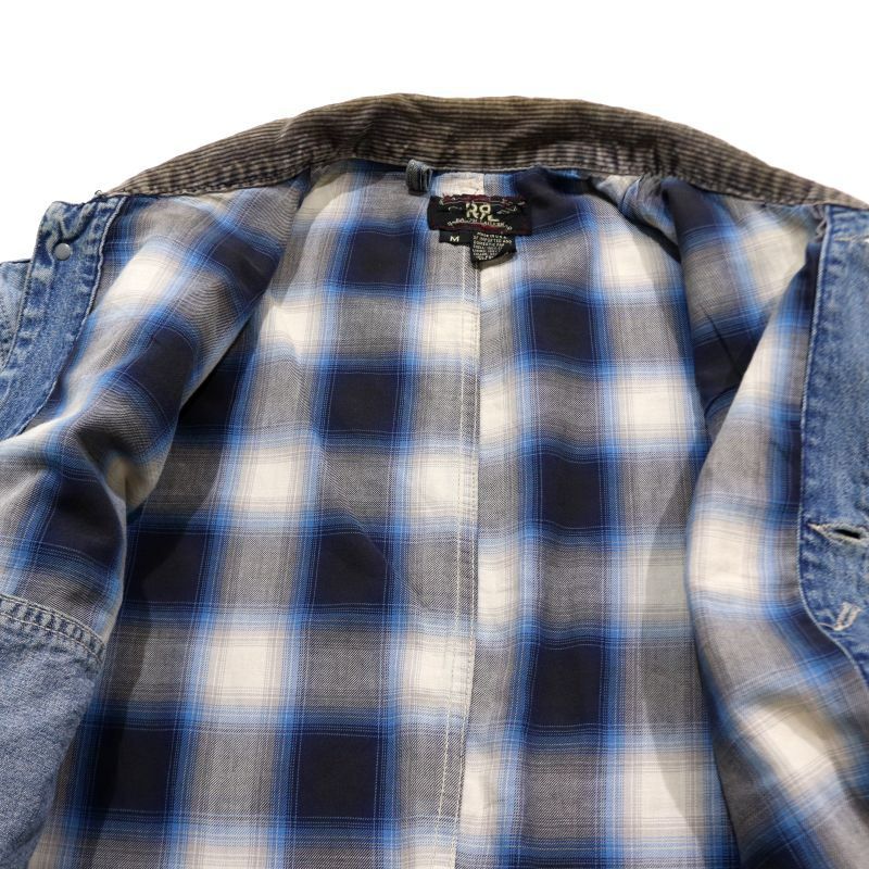 RRL デニムカバーオール M 裏地オンブレ RRL デニムカバーオール M 裏地オンブレ - メルカリ