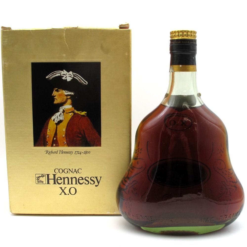 Hennessy XO ヘネシーXO 液面低下無し コニャック COGNAC グリーンボトル 金キャップ ゴールドキャップ XO 40％ 700ml  洋酒 古酒 未開栓 - メルカリ