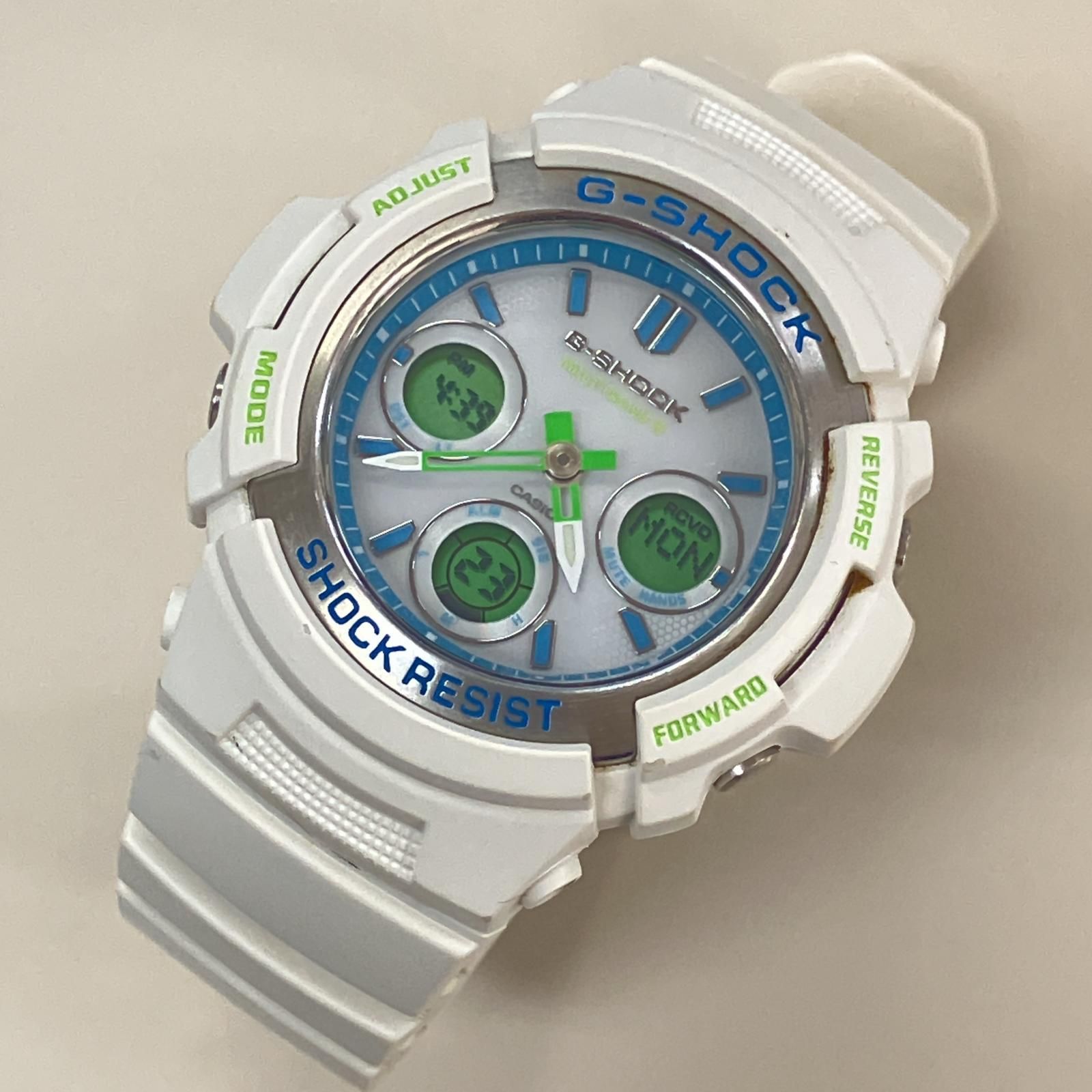 G-shock ジーショック AWG-M100SWG 腕時計 ライトブルー ユニセックス