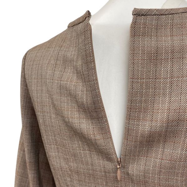 長袖 チェック柄