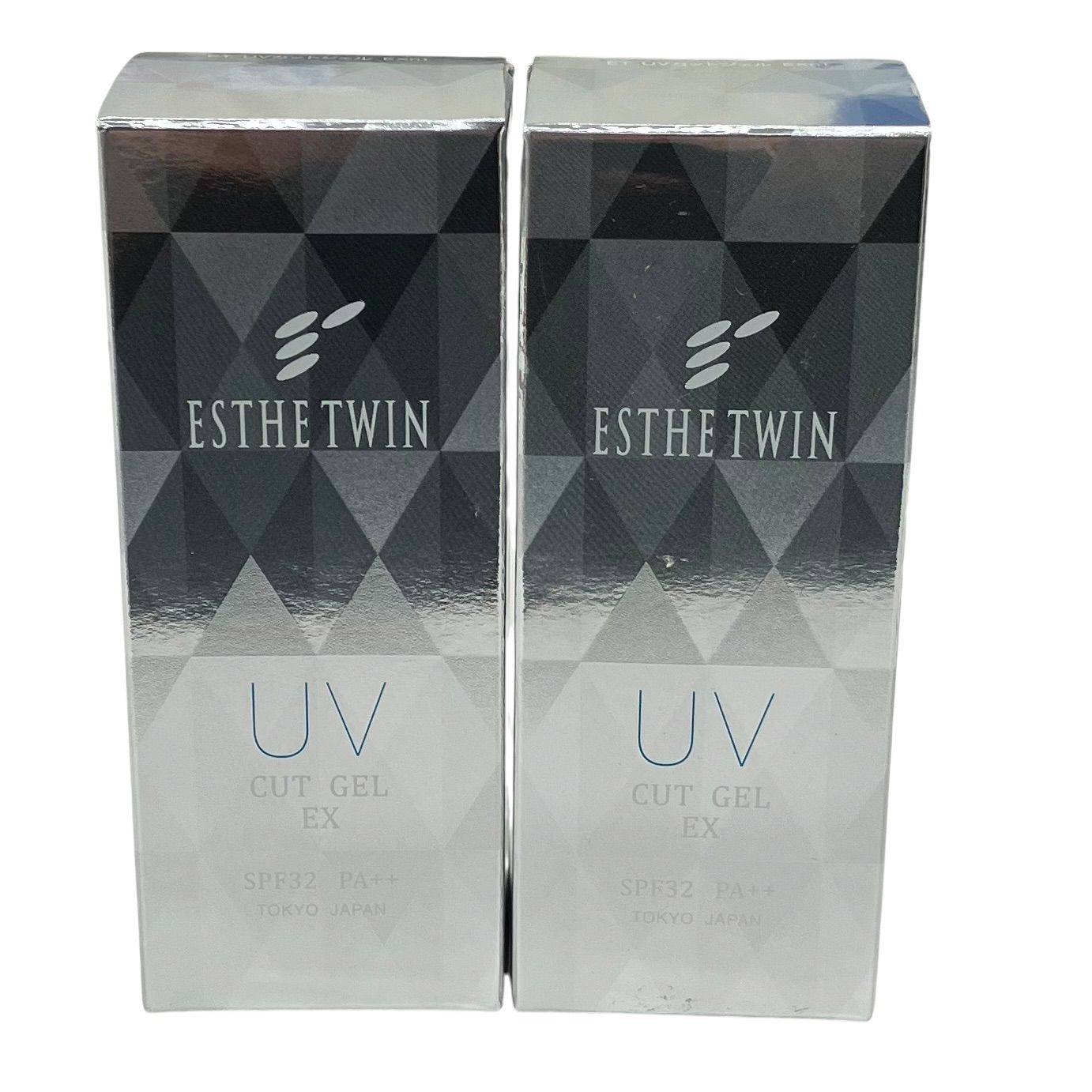 186000②ESTHE TWIN エステツイン　UVカットジェル EXn1  50ml　2点まとめ売り　未使用商品