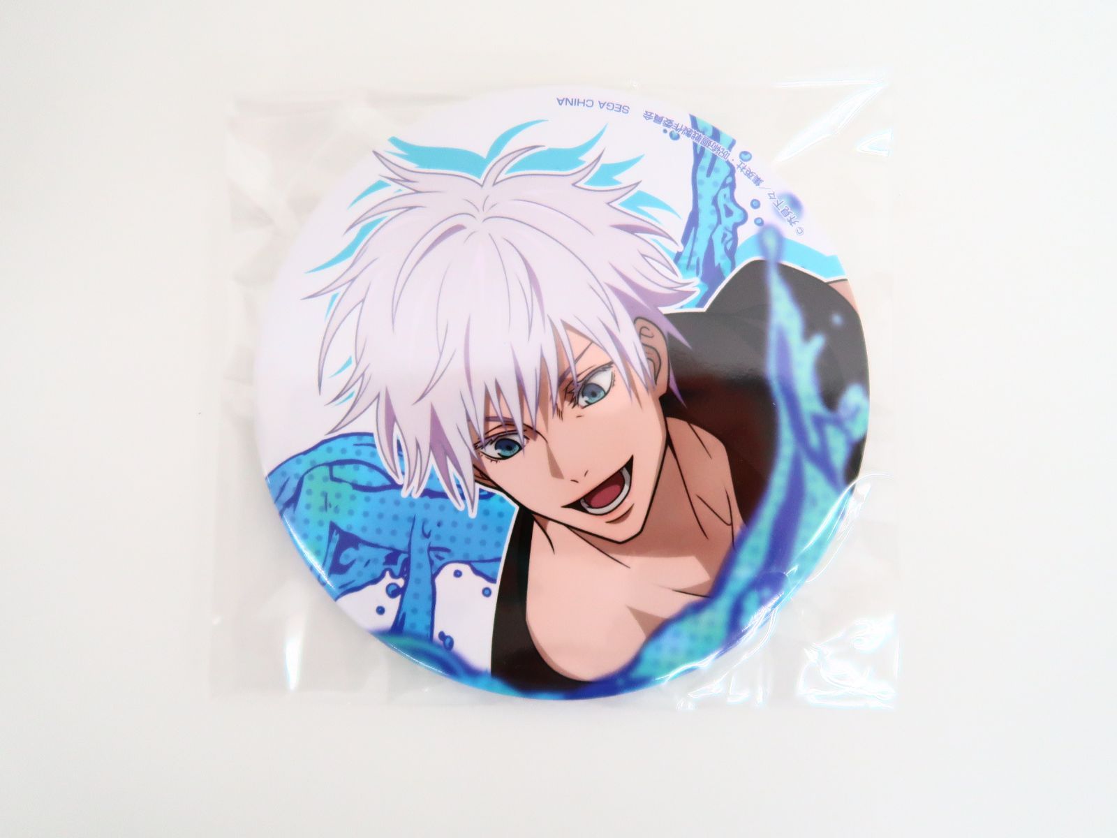 五条悟 缶バッジ K賞 セガ ラッキーくじ 呪術廻戦 SPLASH×BATTLE