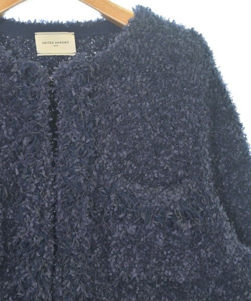 UNITED ARROWS BEAUTY&YOUTH ノーカラージャケット シアー ノーカラー