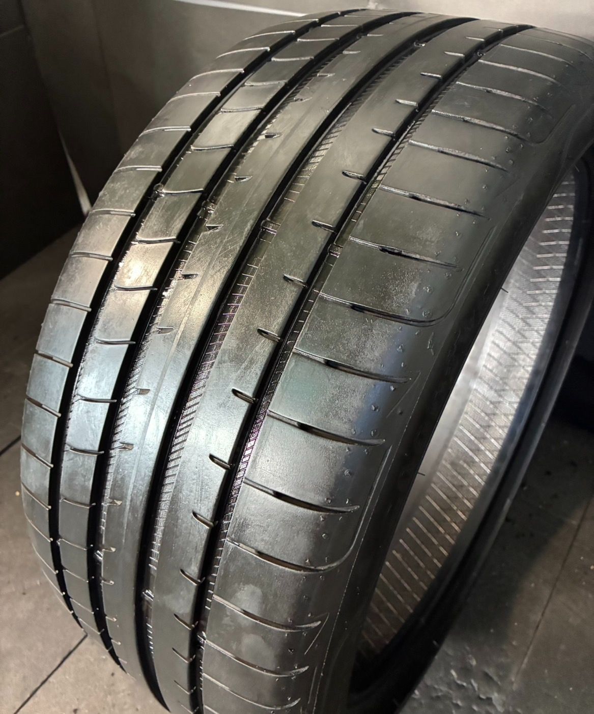 製 約9分山 グッドイヤー GOODYEAR イーグル EAGLE F1 ASYMMETRICO3 ランフラット 255 35R19 1本 h_281
