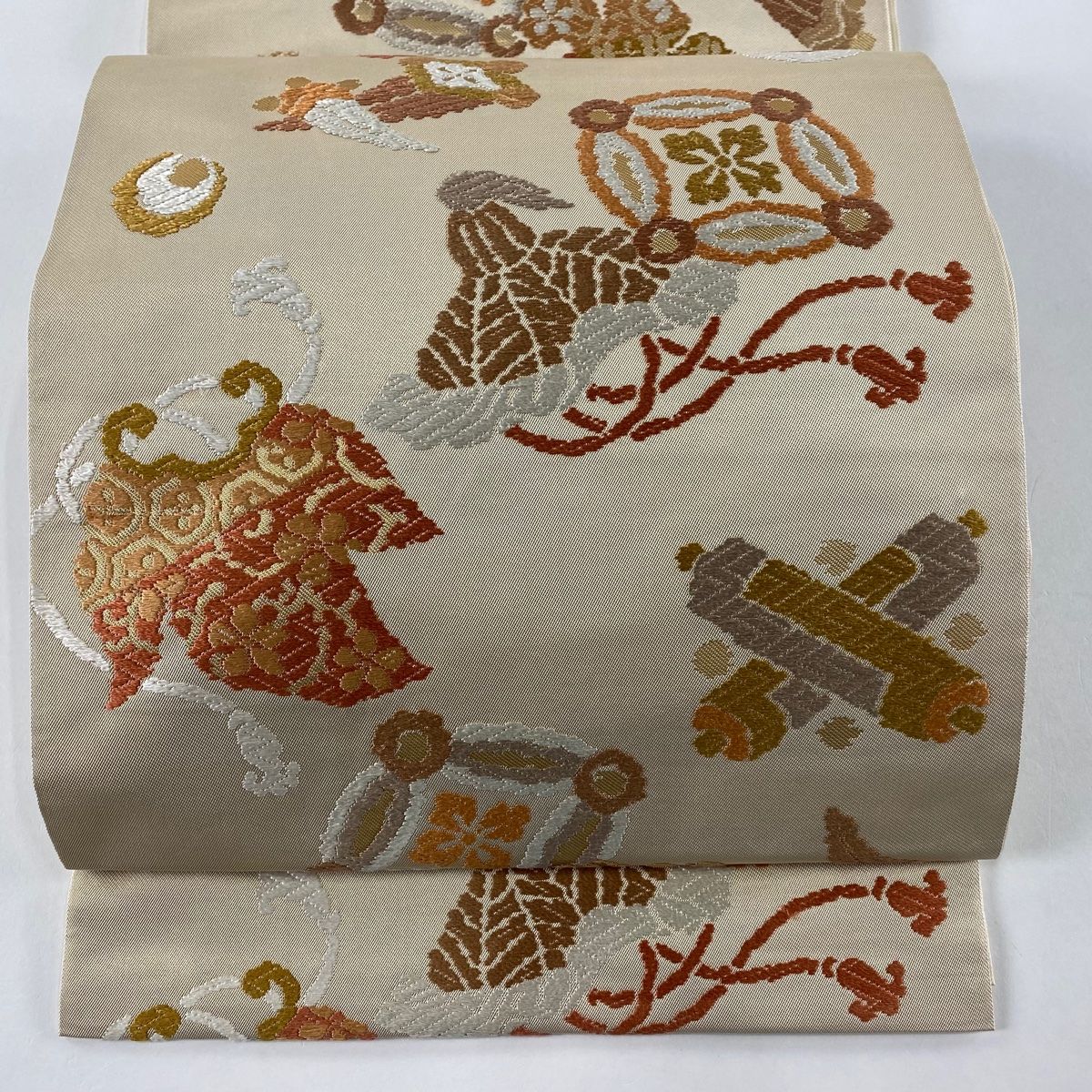 0ag52□逸品！川島織物 七五三 七歳 祝着 全通袋帯□美品 七五三