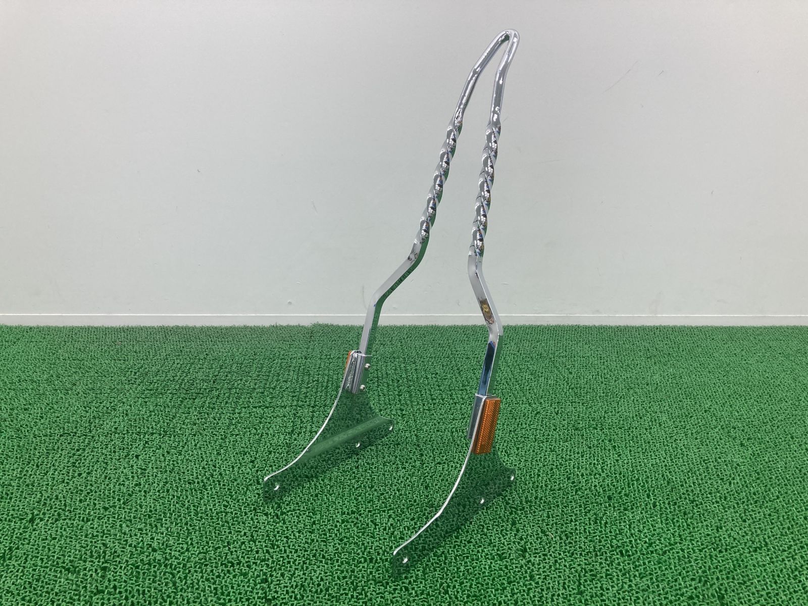 サイクルビジョン製ソフテイル シーシーバー 社外 バイク 部品 ハーレー TC88 TC96 540mm ツイストシーシーバー クローム