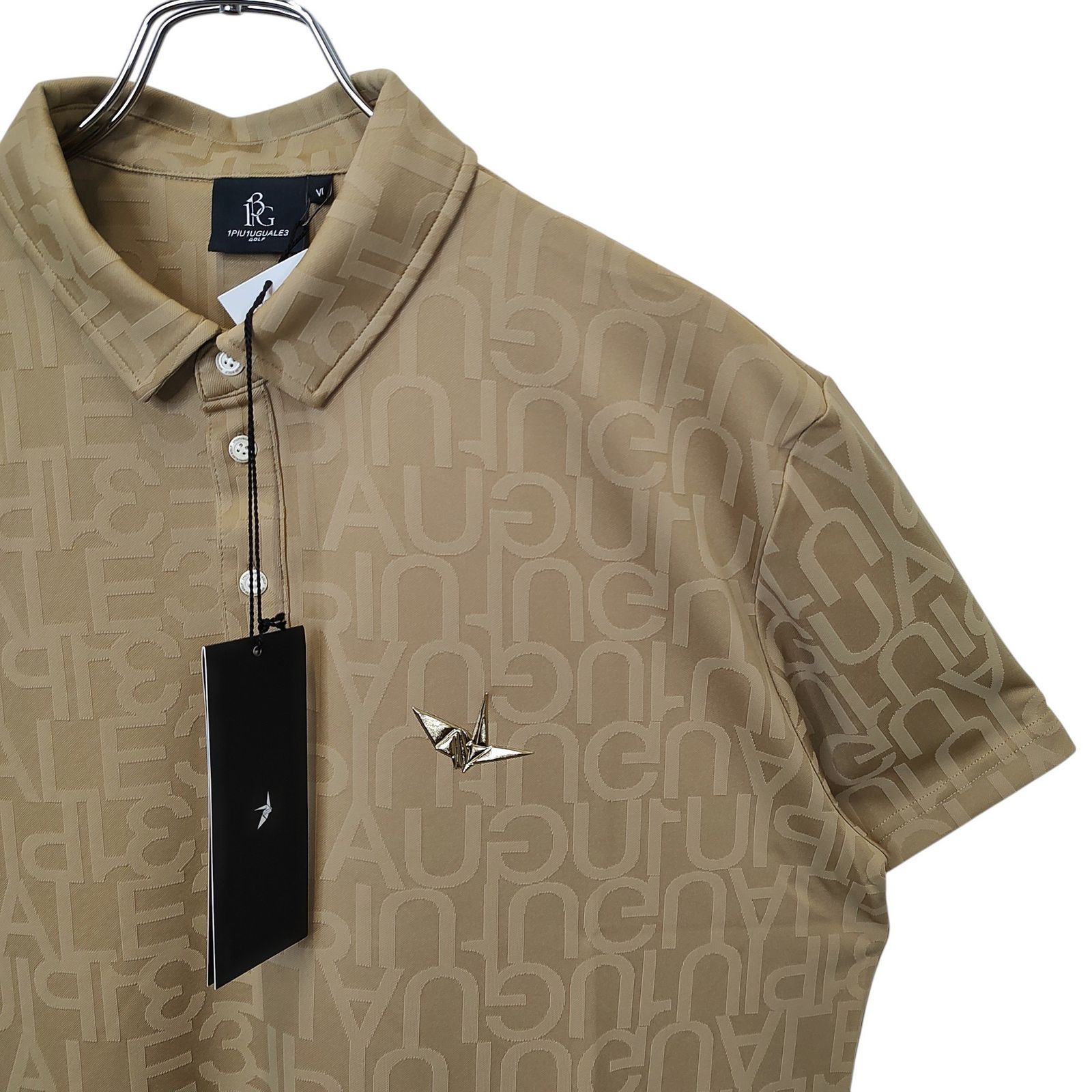 1PIU1UGUALE3 GOLF ウノピュウノ ゴルフ 113 GOLF S/S POLO ポロシャツ 