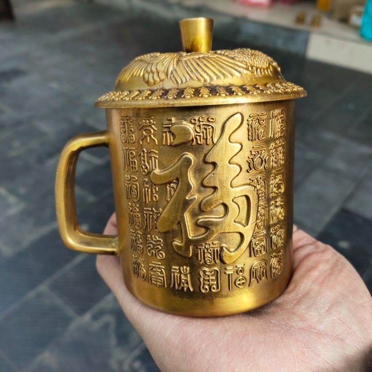 銅器 重工 彫刻 龍鳳茶壺 茶杯 茶道具 工芸品 置物 銅器 重工 彫刻 龍鳳茶壺 茶杯 茶道具 工芸品 置物 - メルカリ