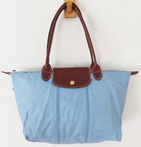 K02 LONGCHAMP ロンシャン プリアージュ ナイロン/レザー トートバッグ