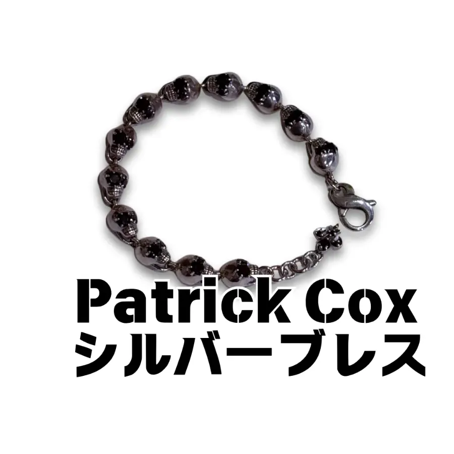 【PATRIC COX】ネックレス、ブレスレットセット※今日中に売りたいです パトリックコックスPATRICK COX ドラゴンネックレス シルバー (K-134676)