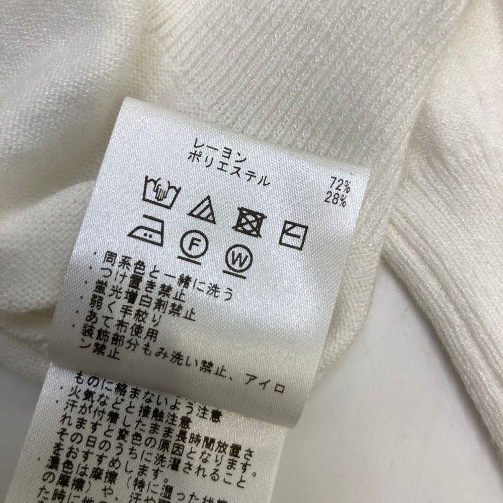 サイズ：M DESCENTE GOLF デサントゴルフ 長袖ニットセーター