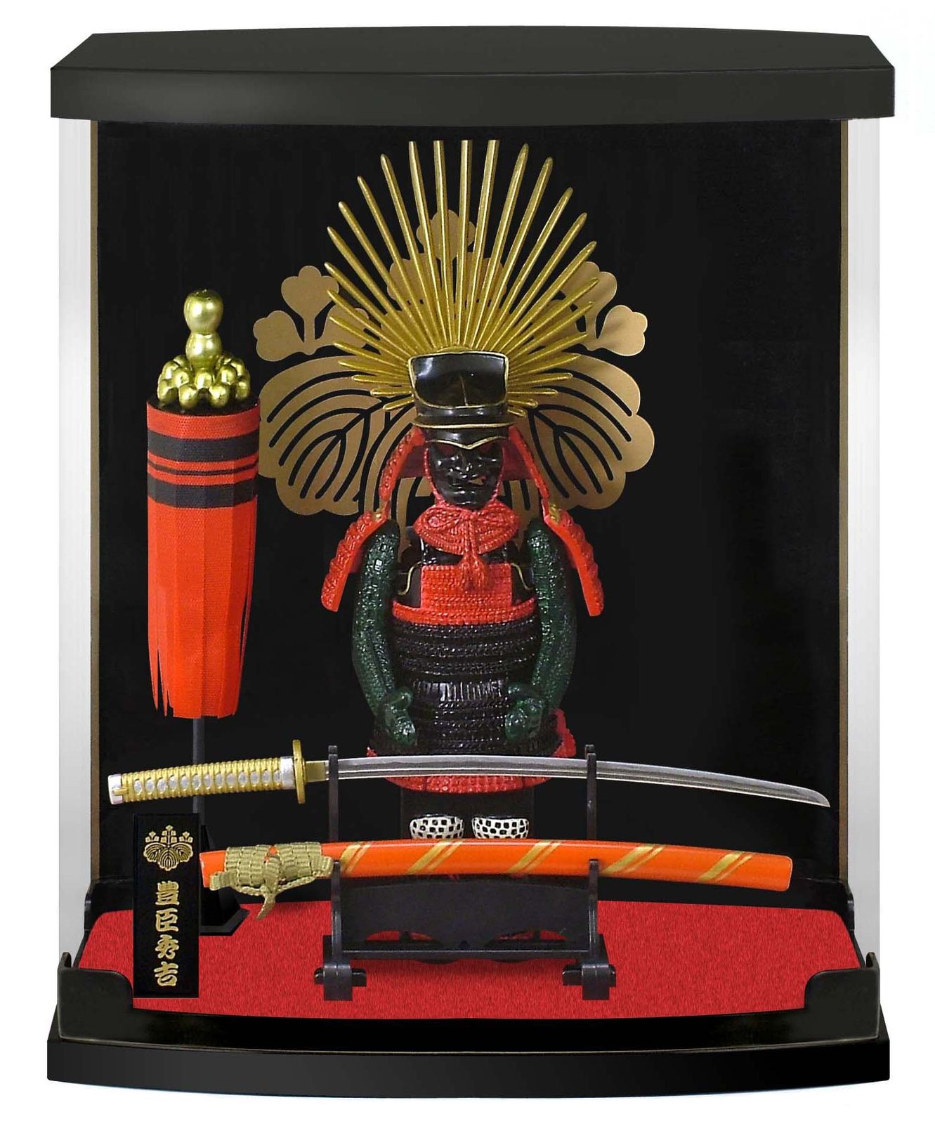 戦国武将甲冑フィギュア A-12戦国武将Aタイプ・豊臣秀吉(刀・ケース有り) 