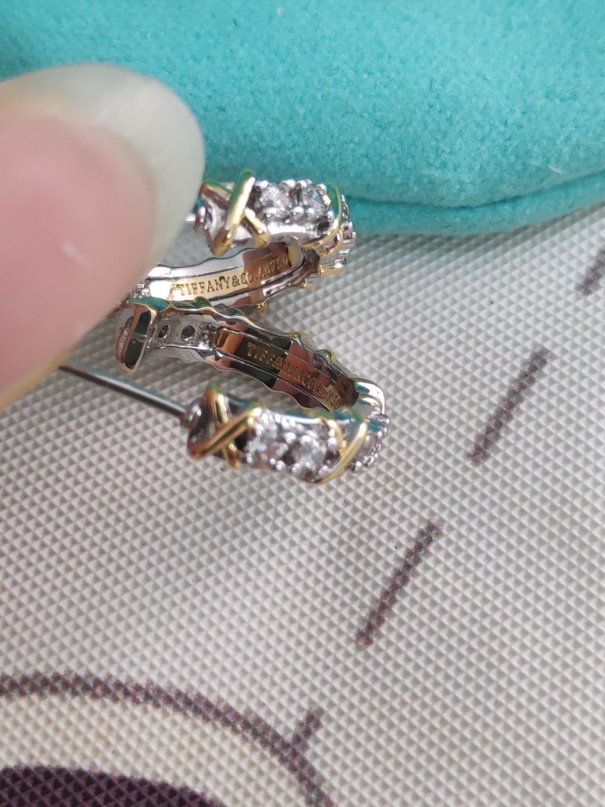 Tiffany アトラス ピアス フープ Silver925 （Tiffany & Co