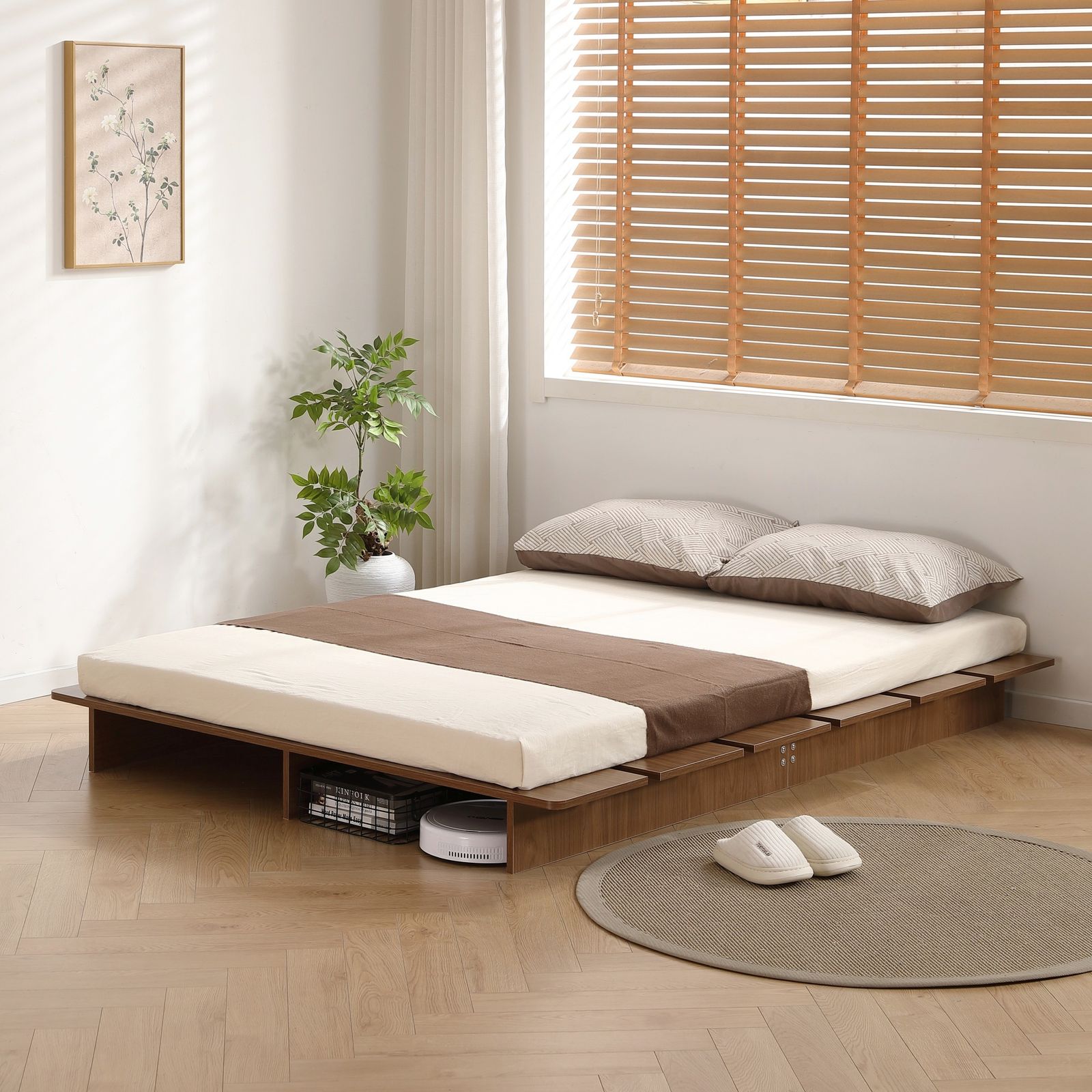 幅120cm】ベッド ローベッド ステージベッド ベッドフレーム すのこ