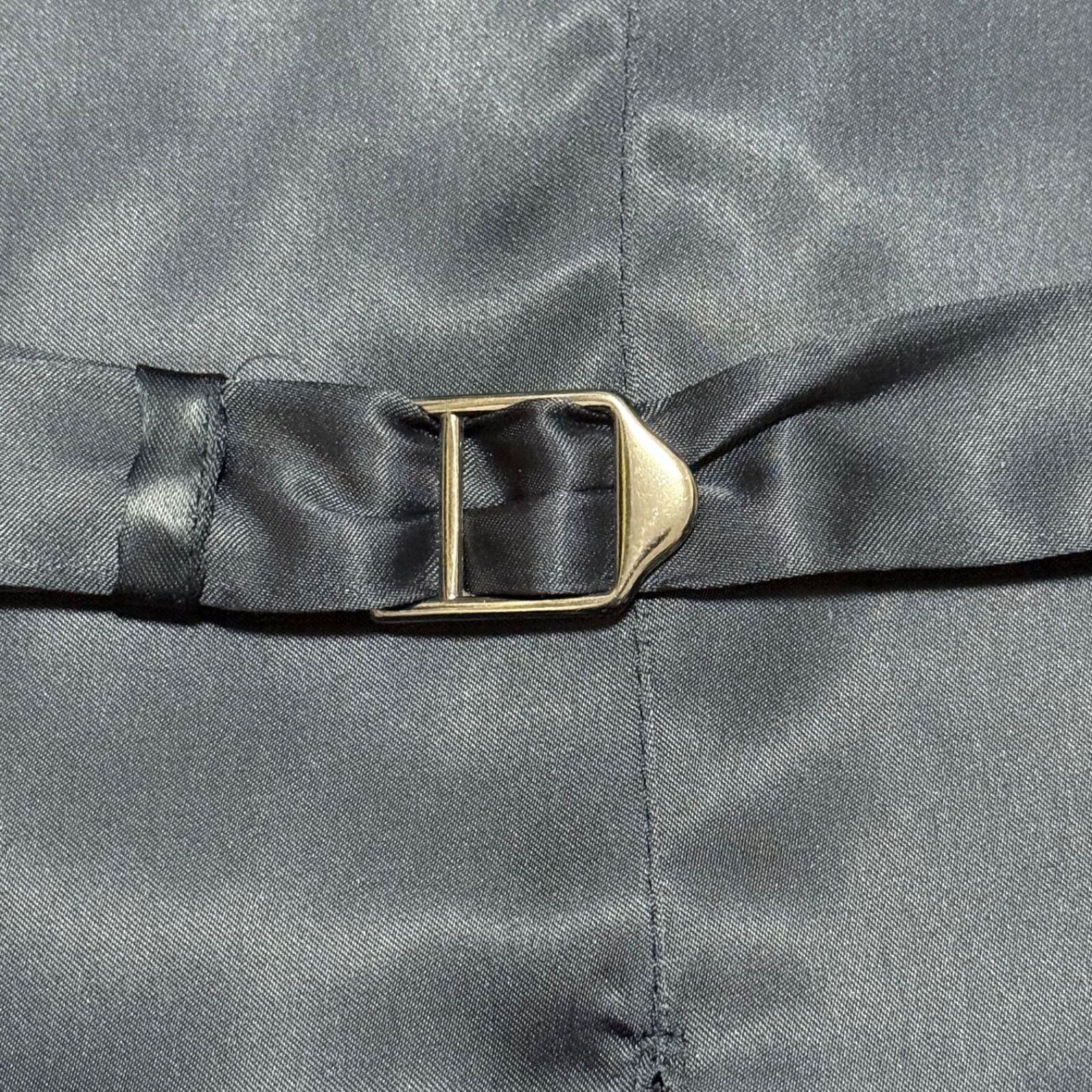 美品】EMPORIO ARMANI ジレ イタリア製 シルク混 エンポリオ
