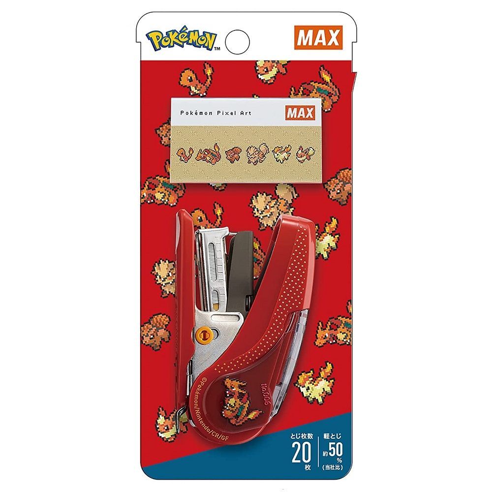 4種類セット サクリ ホッチキス ポケモンデザイン マックス／MAX 限定